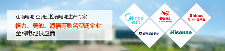 江南电池 空调遥控器电池生产专家 江南电池 空调遥控器电池生产专家